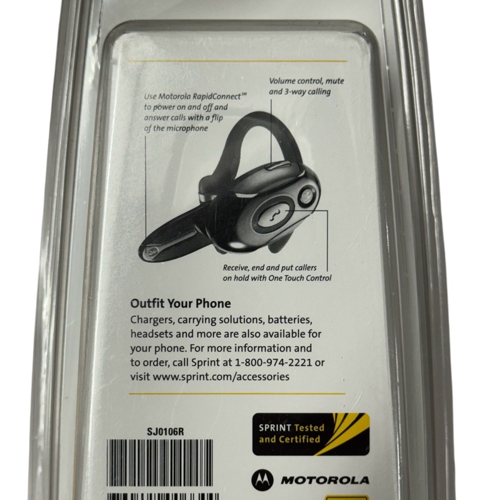 Brand New Motorola H700 Sprint and Nextel Cell Phones Bluetooth Headset #SJ0106R - Picture 3 of 5